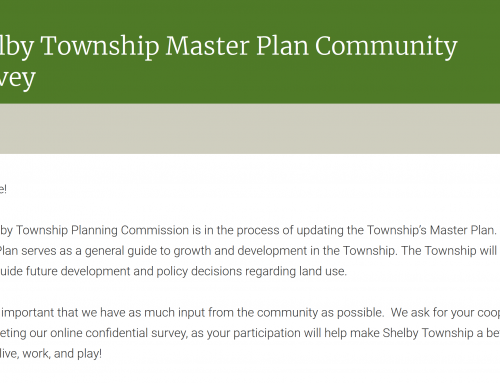 Shelby Township Master Plan Community Survey