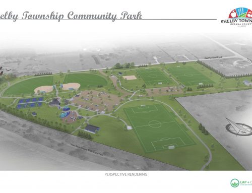 New Rendering of the Shelby Township Community Park